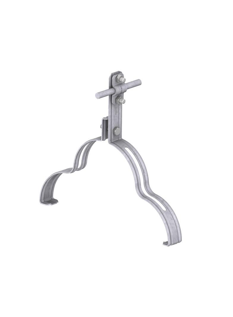 AN-15H/OG/-N Uchwyt gąsior.prof. Z-śruba WZÓR 8 H=10 cm /OG/