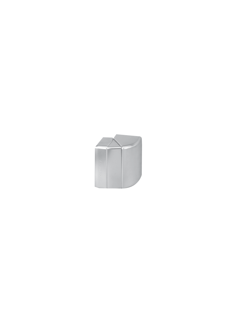 Simon Connect Regulowany kąt zewnętrzny Cabloplus 130x55mm aluminium TKA1305506/8 KONTAKT