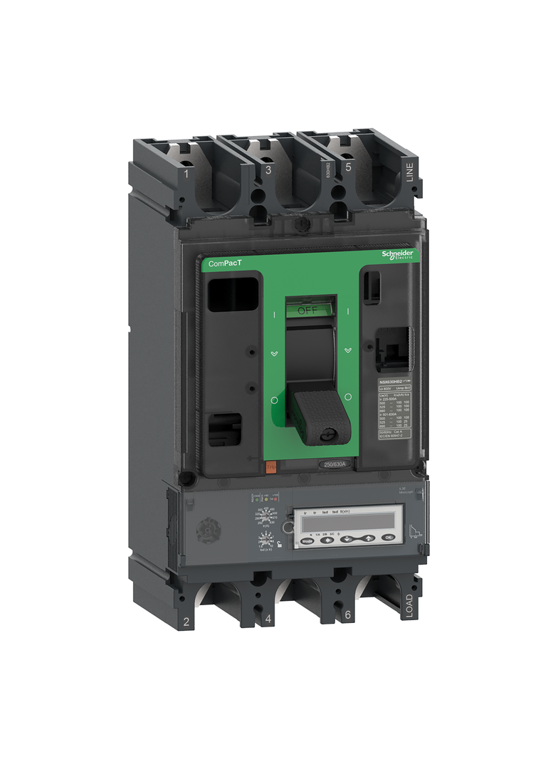 Wyłącznik, ComPacT NSX, NSX630R, Mic5.3E, 630A, 3P, 200kA