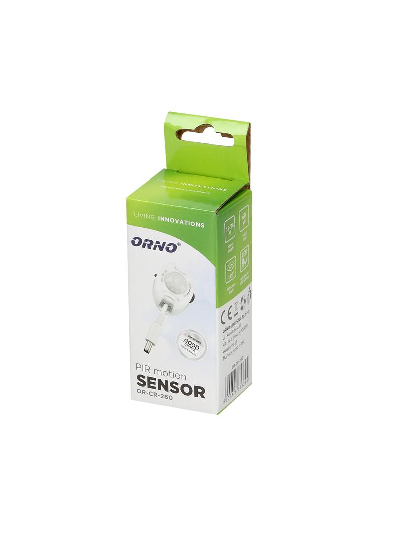 Czujnik ruchu do paska LED 120st., 12V, max LED 60W, funkcja przyciemniania OR-CR-260 ORNO