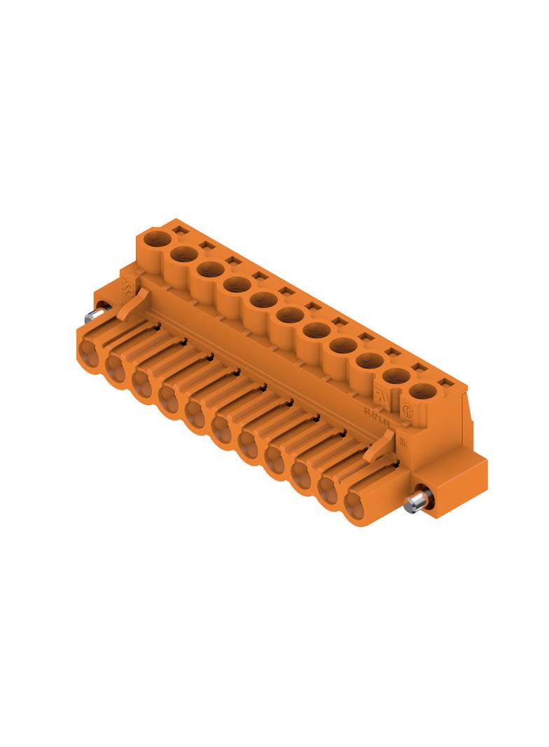 BLZP 5.00HC/11/180F SN OR BX Wtyk PCB (złącze wiązki), 5.00 mm, Liczba biegunów: 11, Przyłącze z jarzmem /24szt./ 1955710000 WEIDMÜLLER