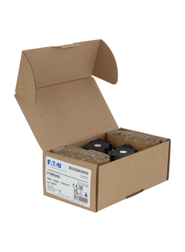 FUSE 160A 1000V 1*BKN/75 AR Wkładka szybka 160A AC 1000V rozmiar 1 43x61x74 mm aR I 170M3956 EATON