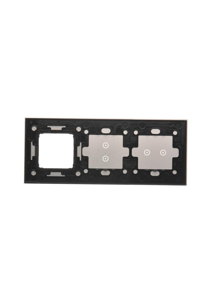 Simon 54 Touch Panel dotykowy S54 Touch 3 moduły 2 pola dotykowe poziome + 2 pola dotykowe pionowe + 1 otwór na osprzęt S54 burzowa chmura DSTR3230/72 KONTAKT