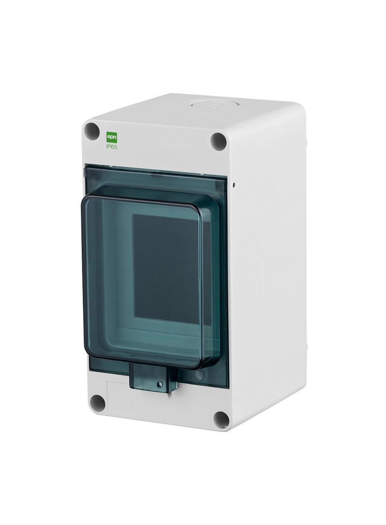 HERMETICA Rozdzielnica hermetyczn 1x3 ZACISK N IP 65 dymna