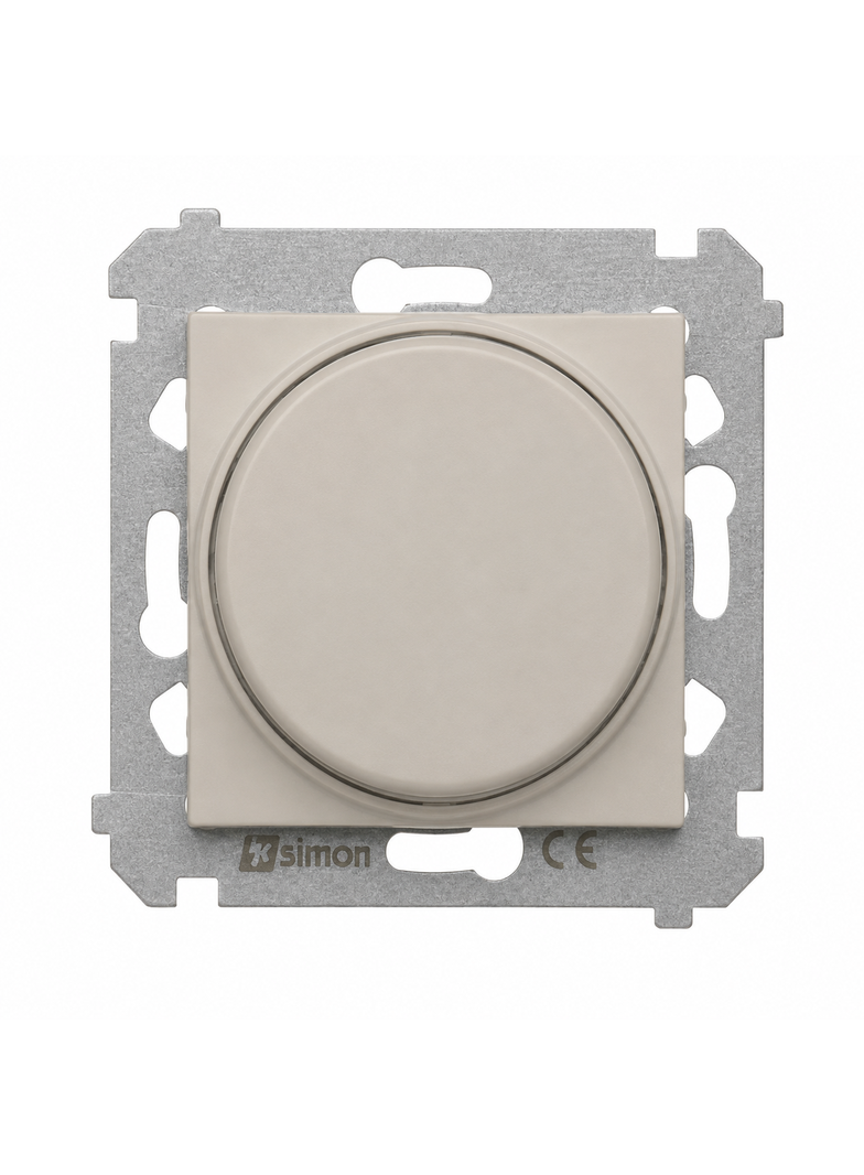 Simon 54 Ściemniacz obrotowy do LED 2-250 W kaszmir mat DS9L.01/42