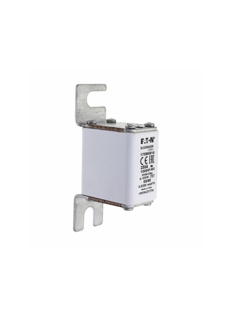 250A 1000V 00/80 aR INDICATOR FUSE Wkładka szybka 250A AC 1000V DIN 00 aR DIN IEC pojedyczn 170M4814