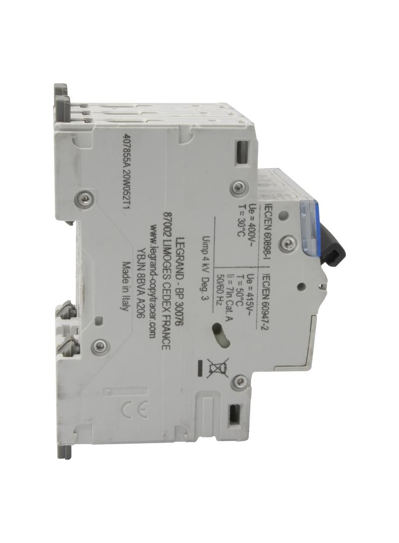 WYŁĄCZNIK NADPRĄDOWY S 303 3P C 6A 6000A SERII DX3, Legrand