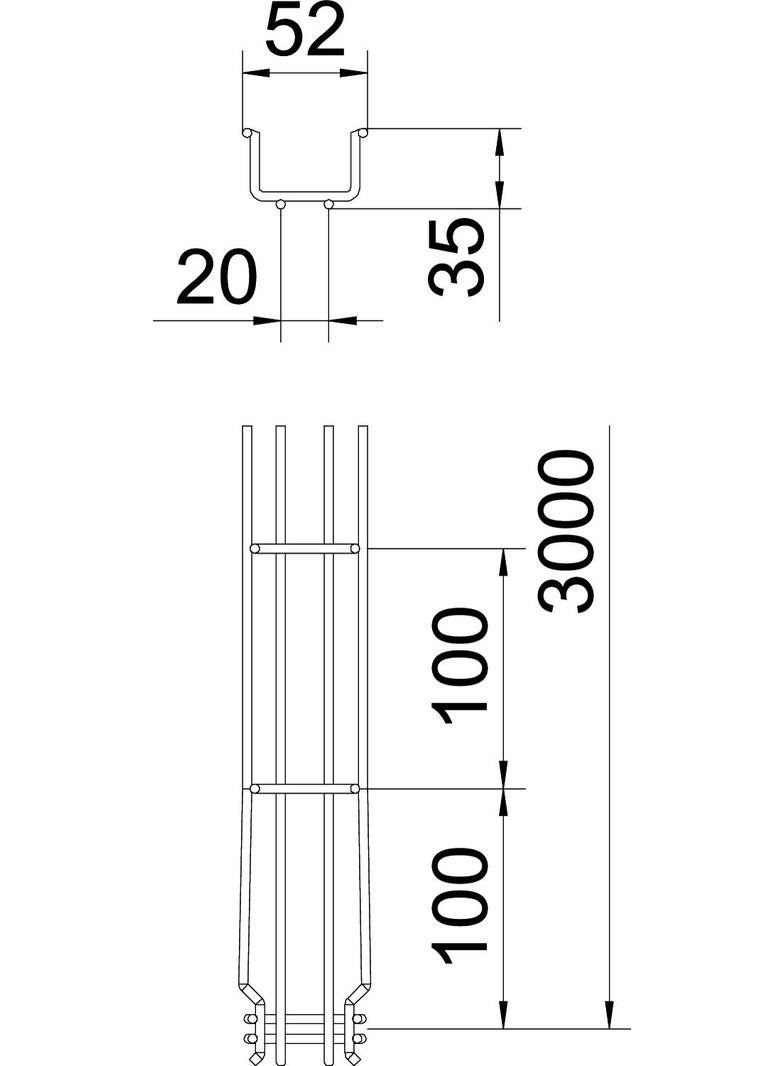 GRM 35 50VA4401, Korytko siatkowe GRM 35