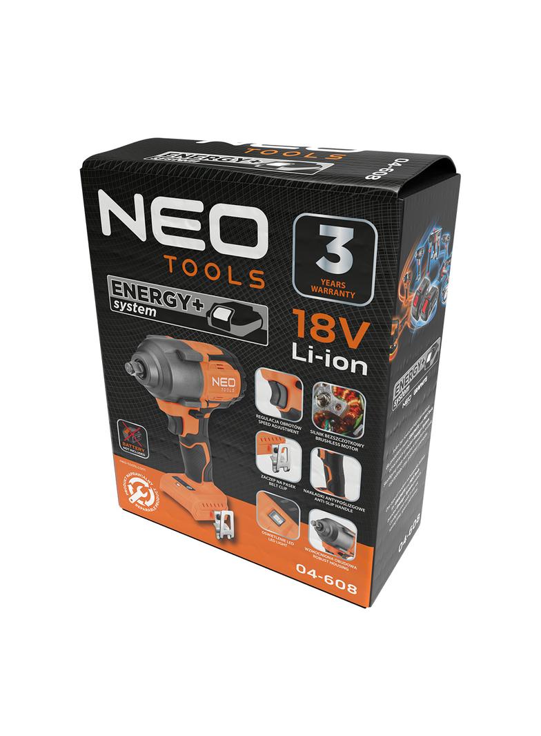 Klucz udarowy bezszczotkowy 18V, 850Nm, 1/2”, Energy+, bez akumulatora