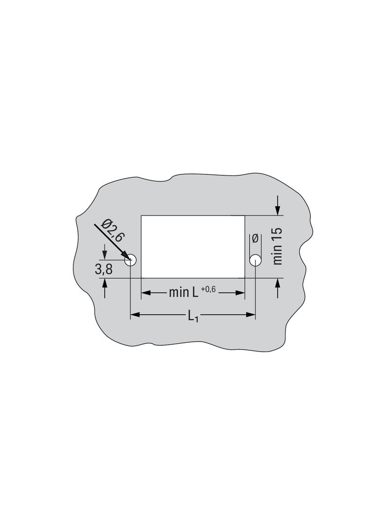 picoMAX wtyk raster 5mm 2-bieg. przepustowy z uchwytami montażowymi /100szt./ WAGO