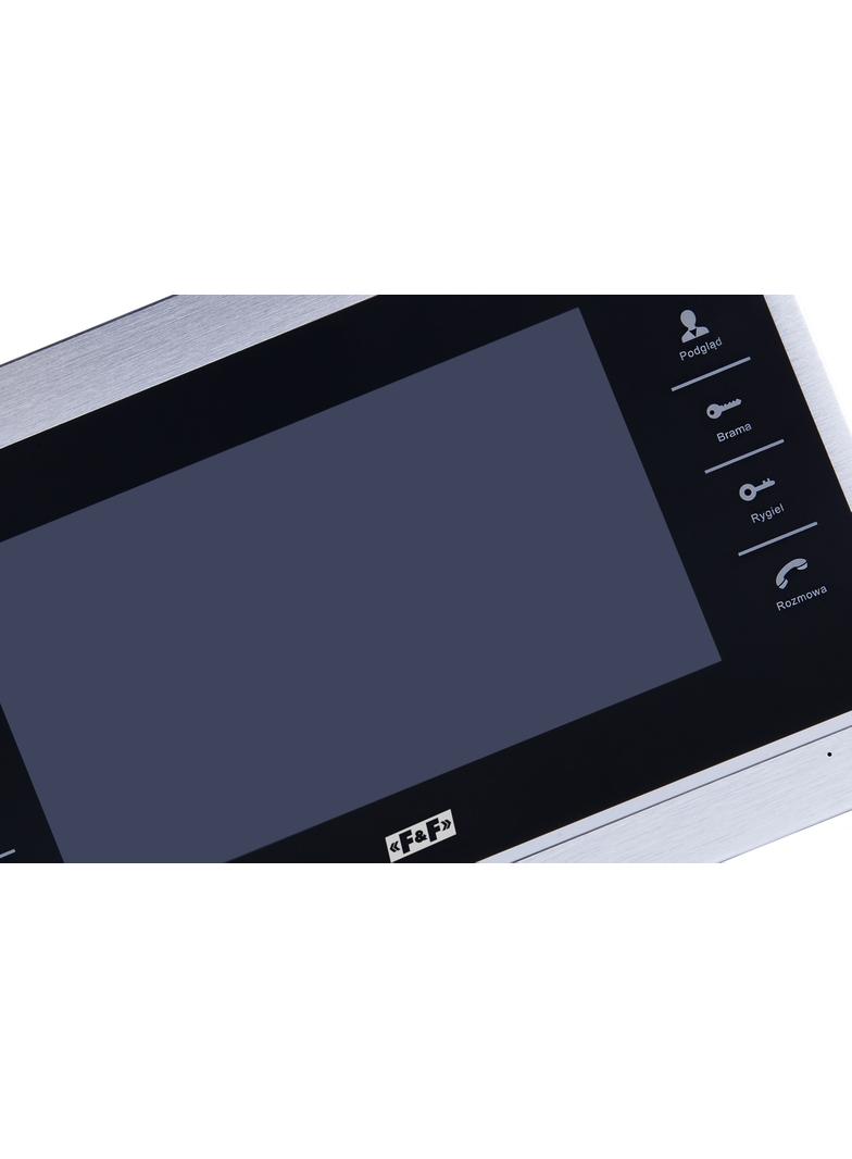 Monitor szkło/aluminium, bez sterowania 2 wejściem