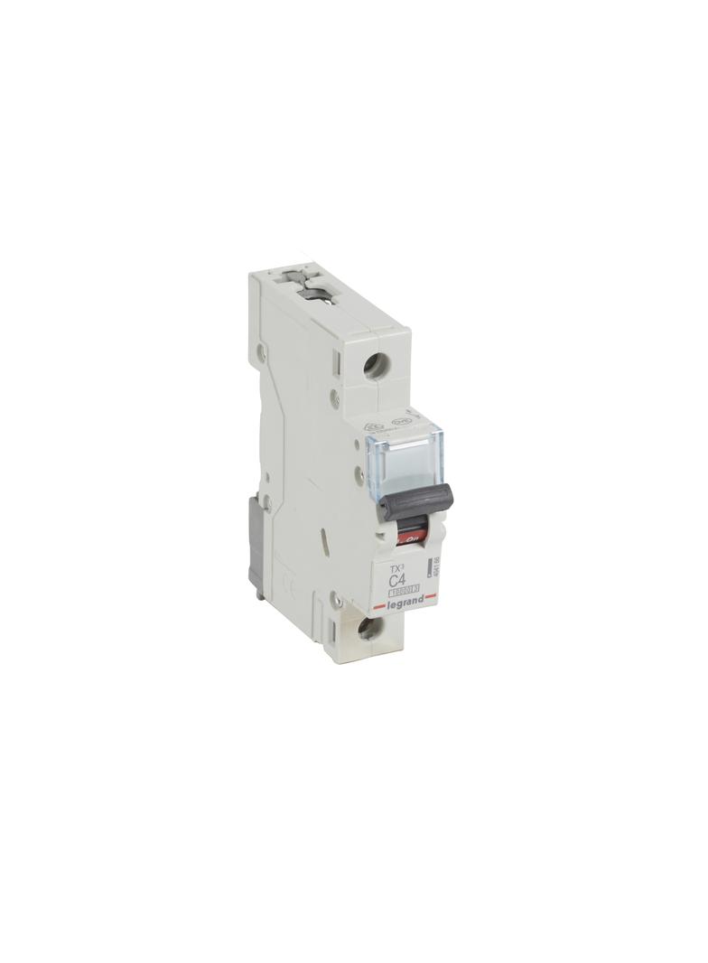 WYŁĄCZNIK NADPRĄDOWY S 311 1P C 4A 10000A SERII TX3, Legrand