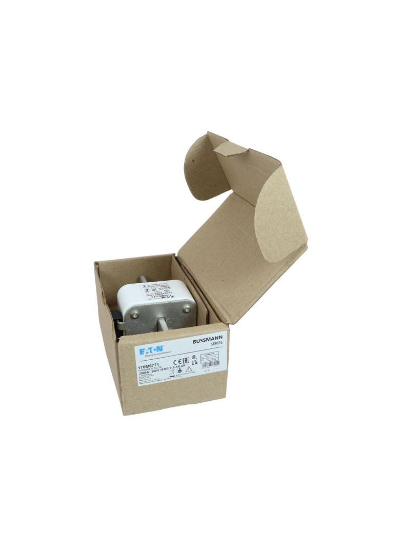 FUSE 2000A 550V 3FKE/115 AR UR Wkładka szybka 2000A AC 550V rozmiar 3 76x92x139 mm aR IEC, 170M6771