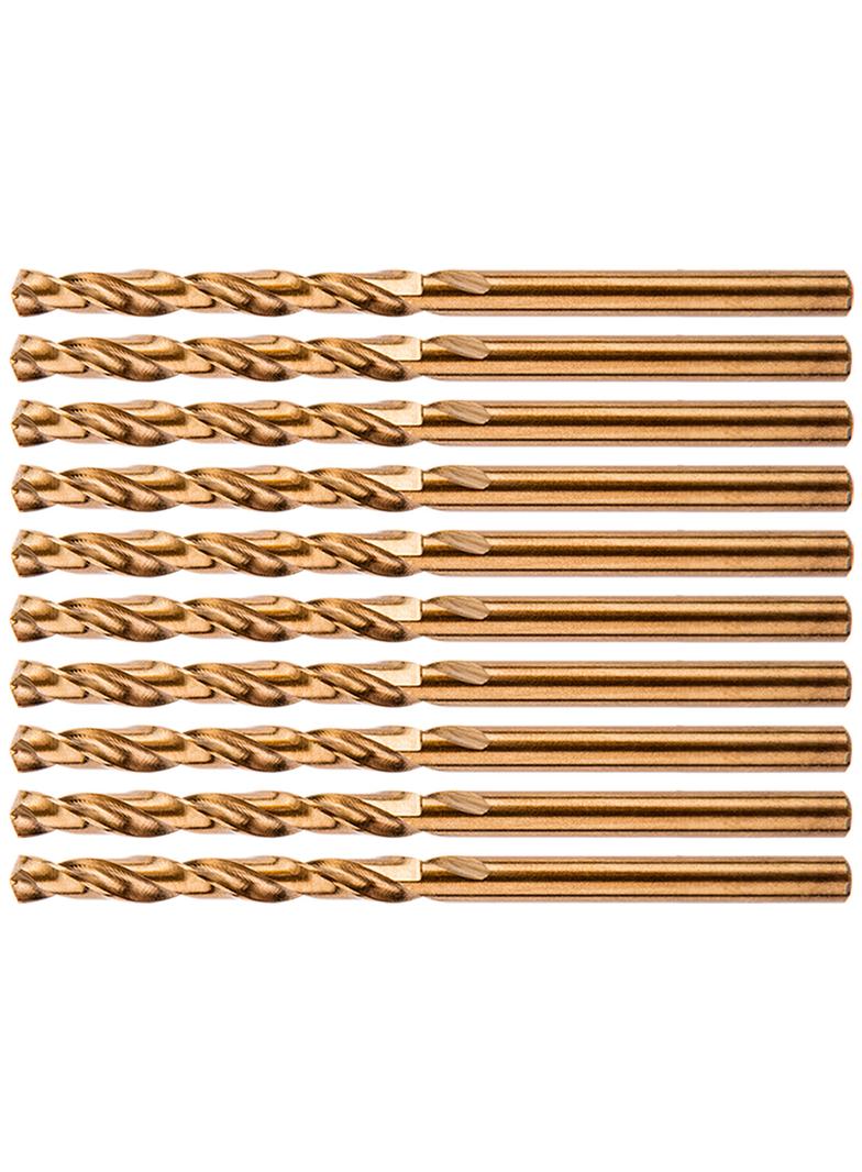 Wiertła do metalu HSS-Co 2.0 mm, 10 szt.