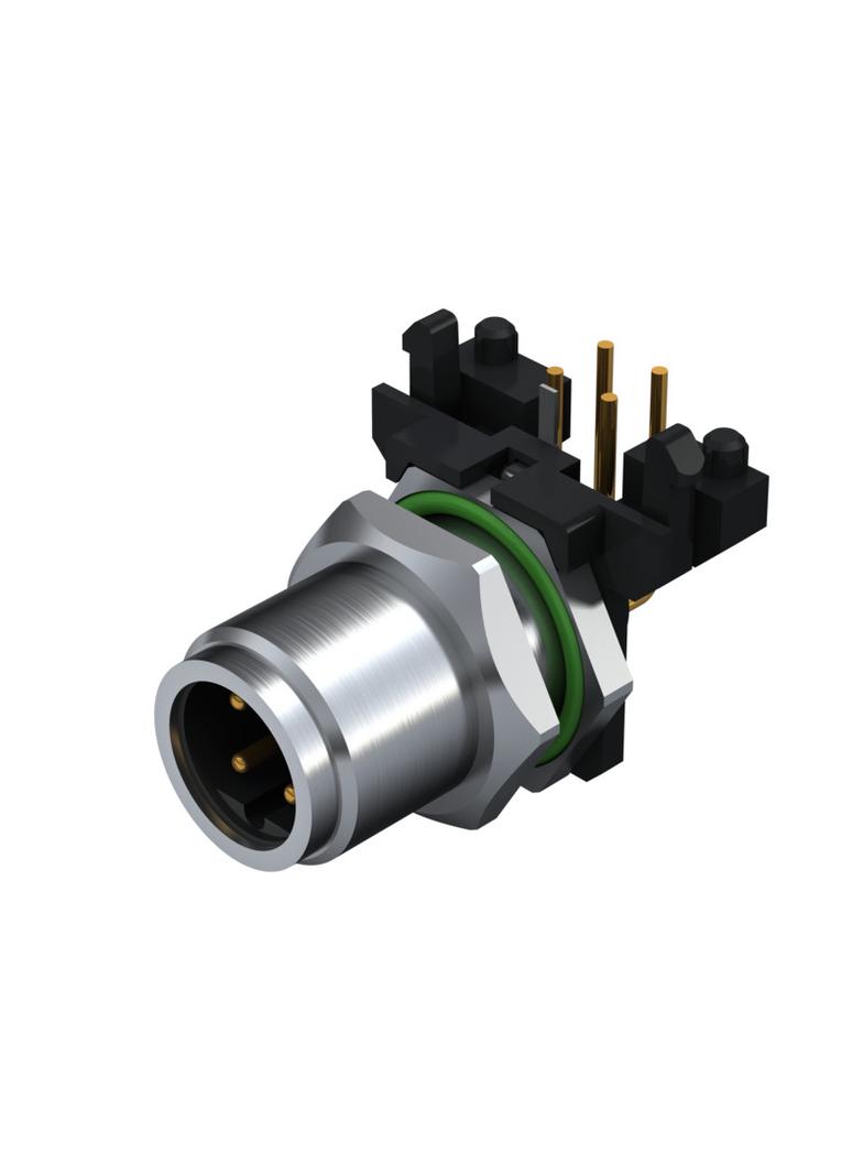 SAIEW-M12SB-4-HTL Złącze okrągłe do PCB /10szt./ WEIDMULLER