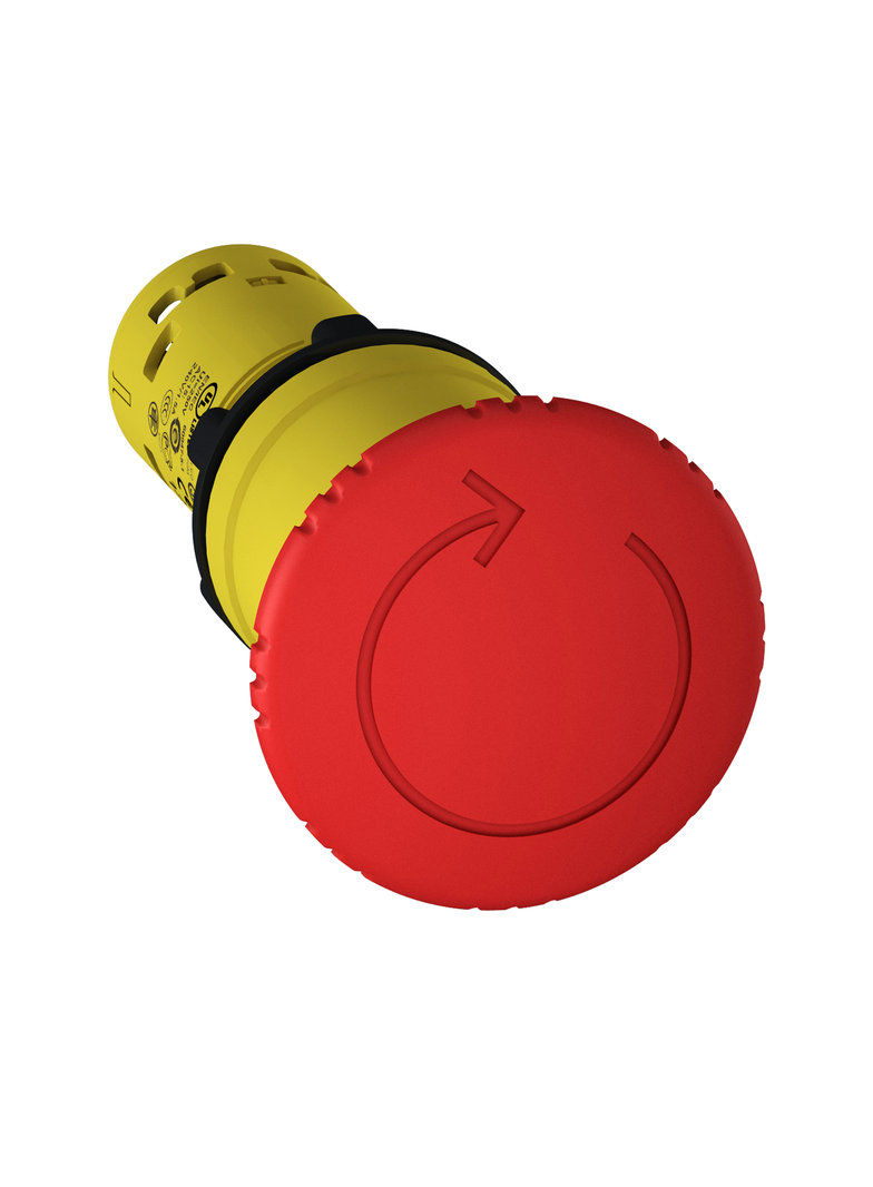 Harmony XB7 Przycisk grzybkowy czerwony XB7NS8445