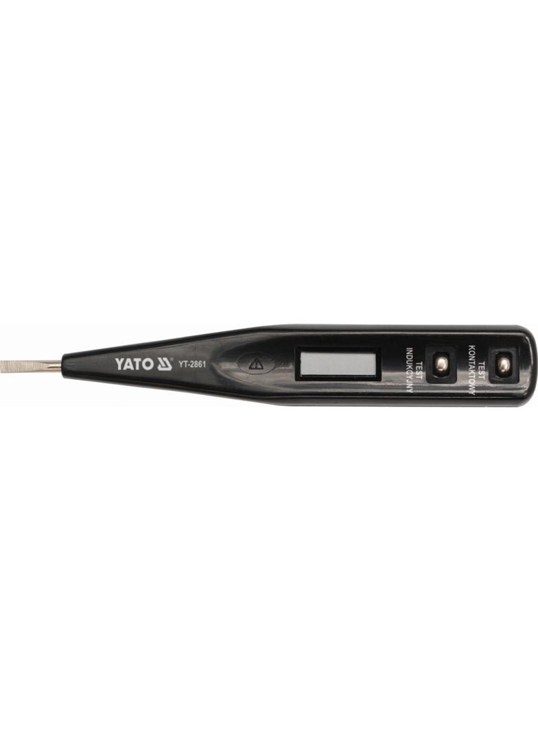 PRÓBNIK NAPIĘCIA 12-250V LCD