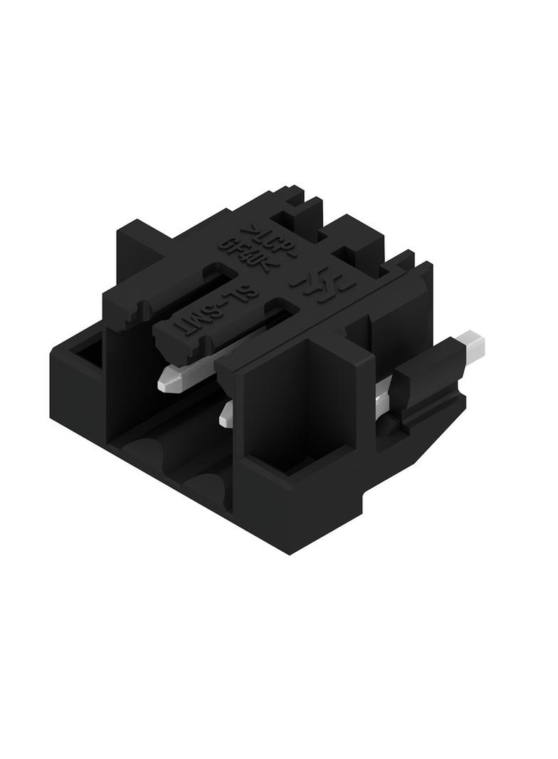 SL-SMT 3.50/02/90RF 3.2SN BK BX Wtyki PCB (złącza płyty), 3.50 mm, Liczba biegunów: 2, kąt odejścia: 90° /100szt./ 1427350000 WEIDMÜLLER