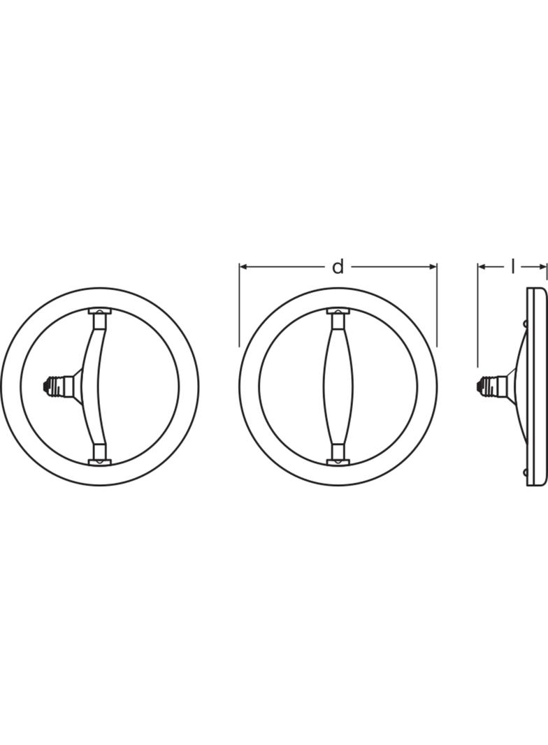 CIRCOLUX FR 100 non-dim 17W 827 E27 LEDVANCE