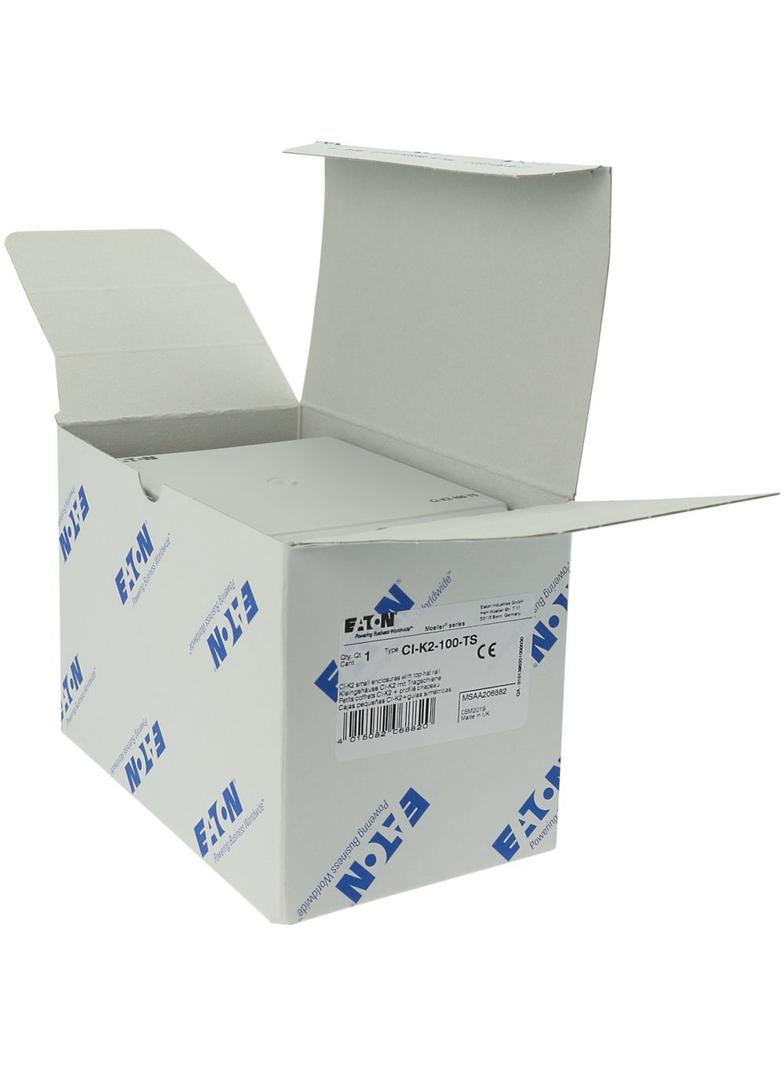 CI-K2-100-TS Mała obudowa CI-K2 z szyną montażową 206882 EATON