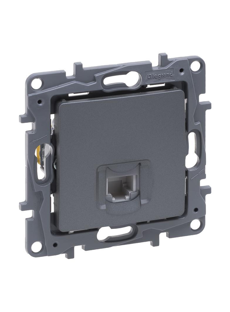Niloe Selection - Gniazdo Rj 11 Stal 762369 LEGRAND