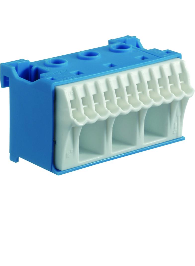 QuickConnect Blok samozacisków neutralny niebieski 3x16 +11x4mm2 szer. 60mm KN14N HAGER