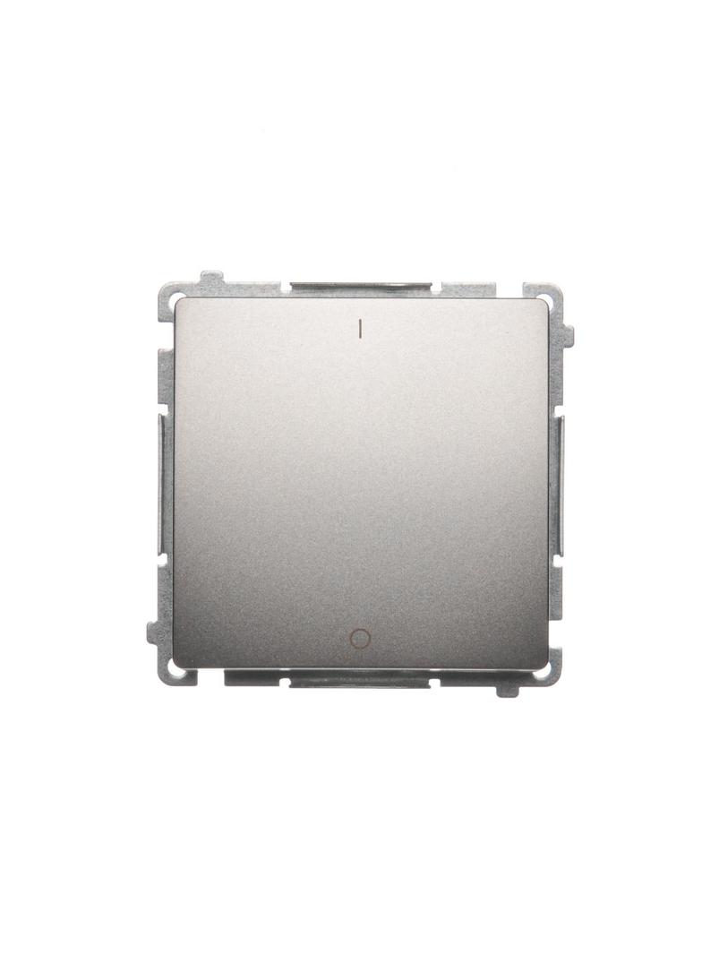 Simon Basic Łącznik dwubiegunowy 10A 250V szybkozłączka satynowy BMW2.01/29 KONTAKT