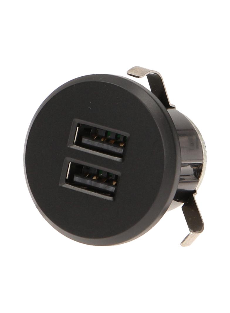 Ładowarka 2xUSB (typ A 3,4A) wpuszczana w blat czarna OR-GM-9019/B ORNO
