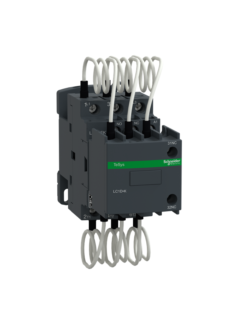 Stycznik do baterii kondensatorów TeSys D 12,5kVar 3P cewka 24VAC