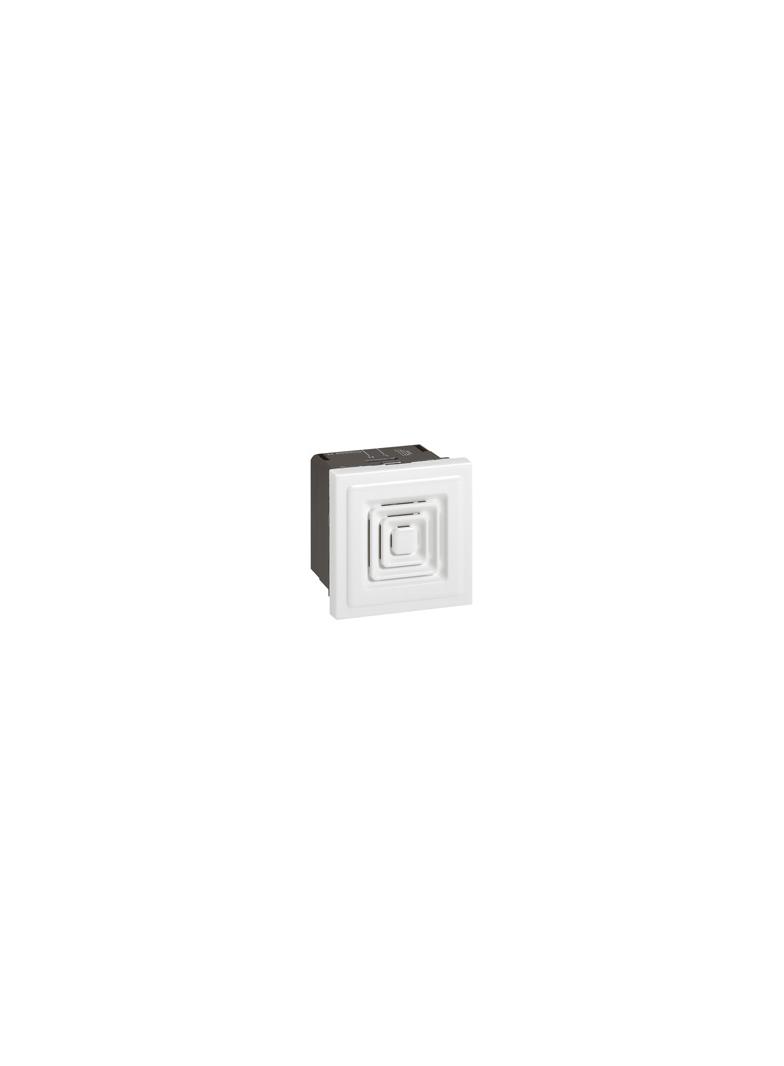 Mosaic Sygnalizator Dźwiękowy 2 Moduły Biały 5-9-17Ma / 12-24-48V DC 076642 LEGRAND