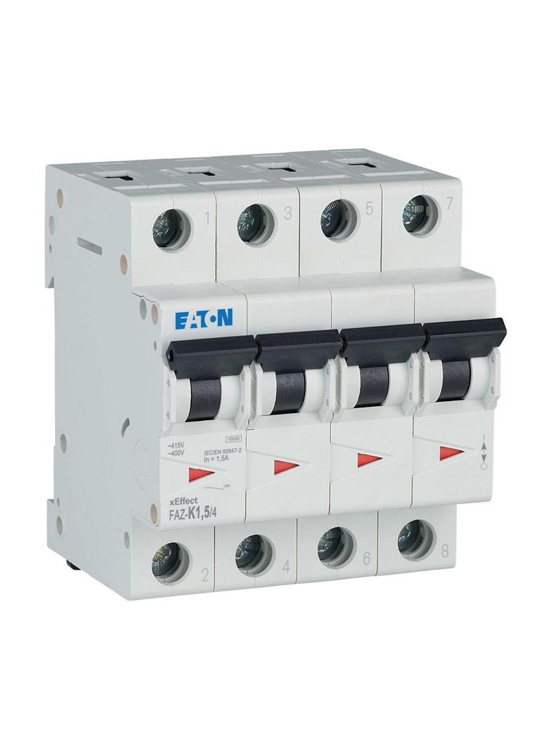 FAZ-K1,6/4 Wyłącznik nadprądowy 10kA K1,6A 4P 279091 EATON