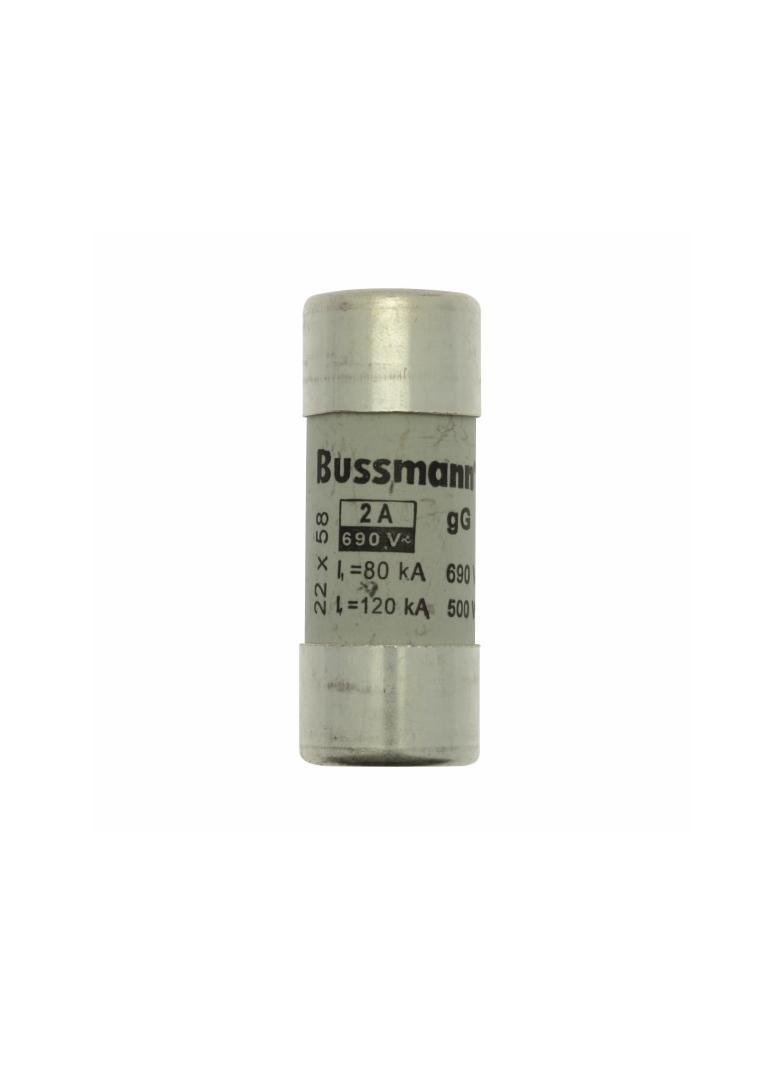 CYLINDRICAL FUSE 22 x 58 2A GG 690V AC Wkładka cylindryczna 22 x 58mm 2A GG 690V AC C22G2 EATON