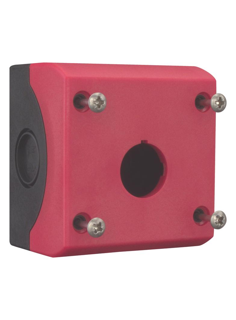 M22-SOL-IR1Q Obudowa natynkowa 1 otwór 22mm czerwona pokrywa 150646 EATON