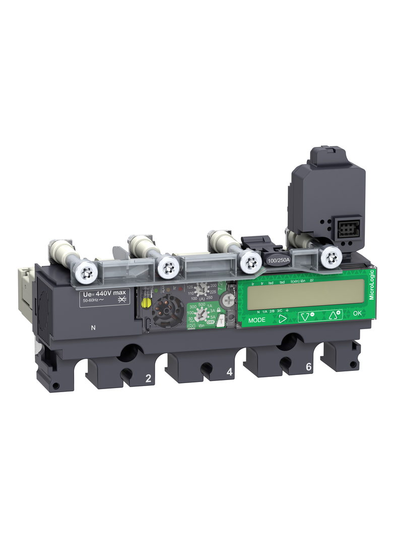 Wyzwalacz elektroniczny, ComPacT NSX, MicroLogic 7.2E Vigi, 40A, 4P4D, do NSX100