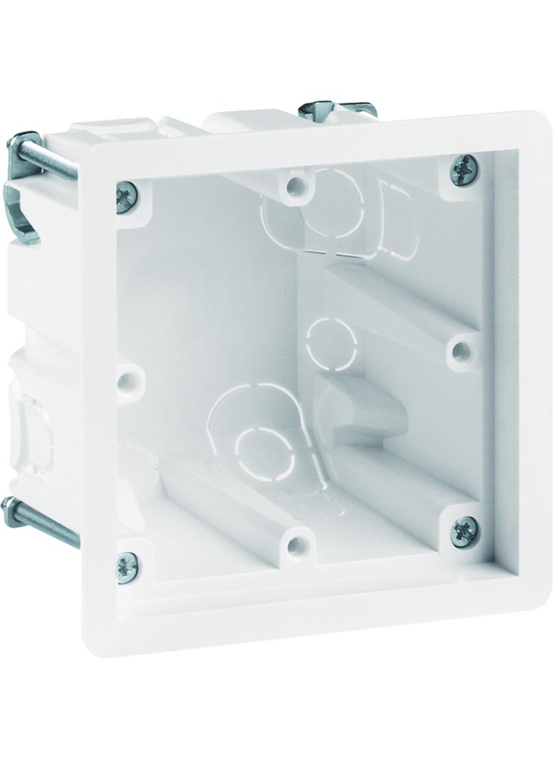 R.8 Puszka 1-krotna podtynkowa do montażu w ścianach karton-gips, szara