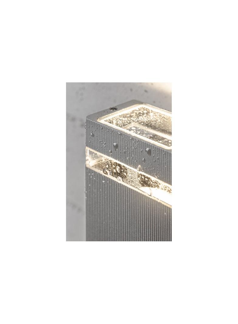 OPRAWA ŚCIENNA JEDNOKIERUNKOWA NESSA, GU10, MAX. 50W, IP54, AC220-240V, 50/60HZ, SZARA