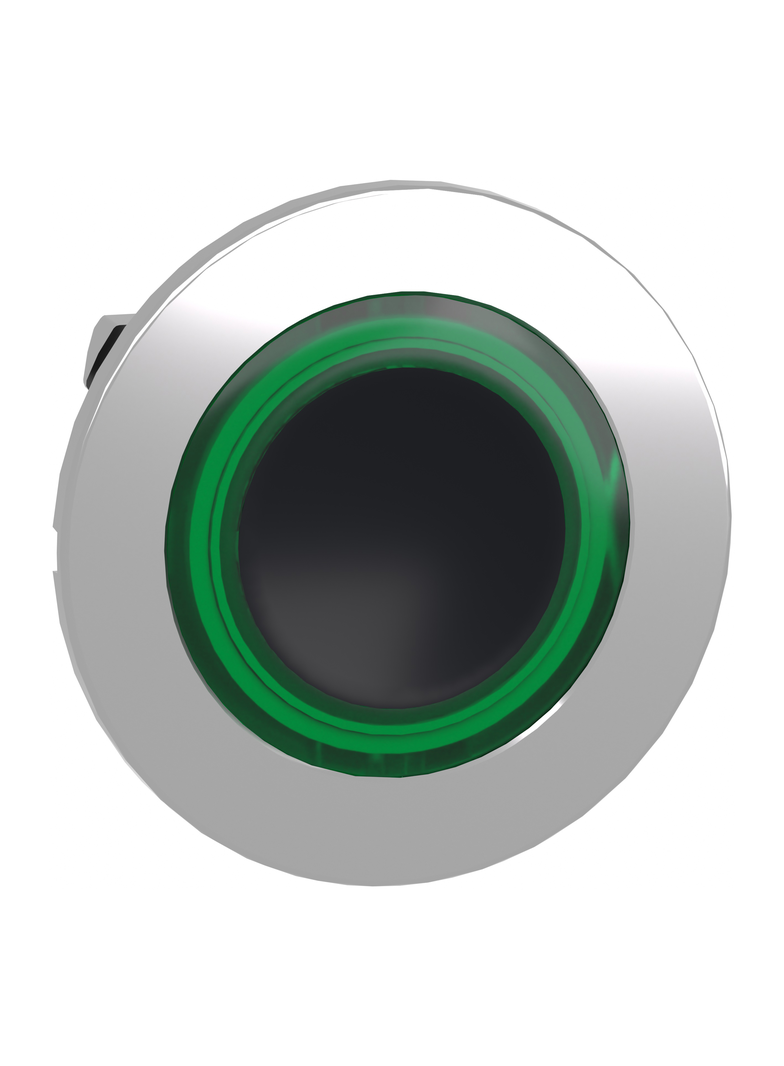 Harmony XB4 Główka przycisku podświetlanego kryty zielony ZB4F LED z podświetlanym pierścieniem