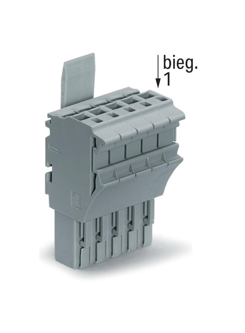 1-przewodowe gniazdo /50szt./ WAGO