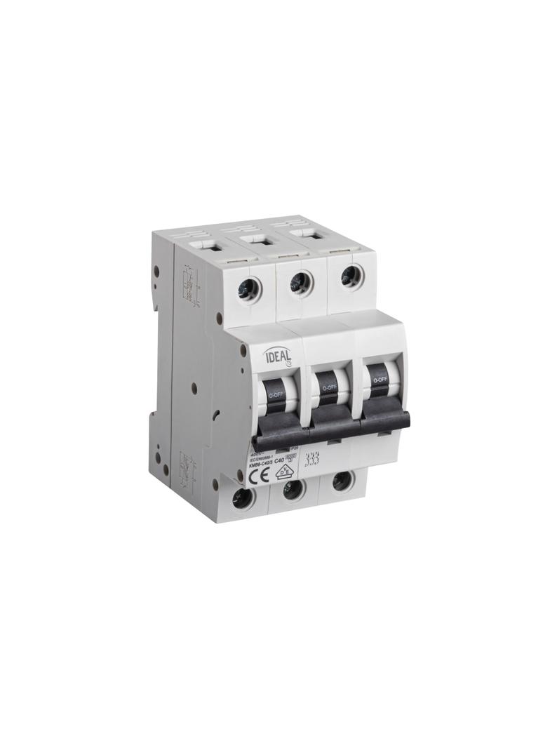 Wyłącznik nadprądowy 6kA 3P C40A KMB6-C40/3 IDEAL 23165 KANLUX