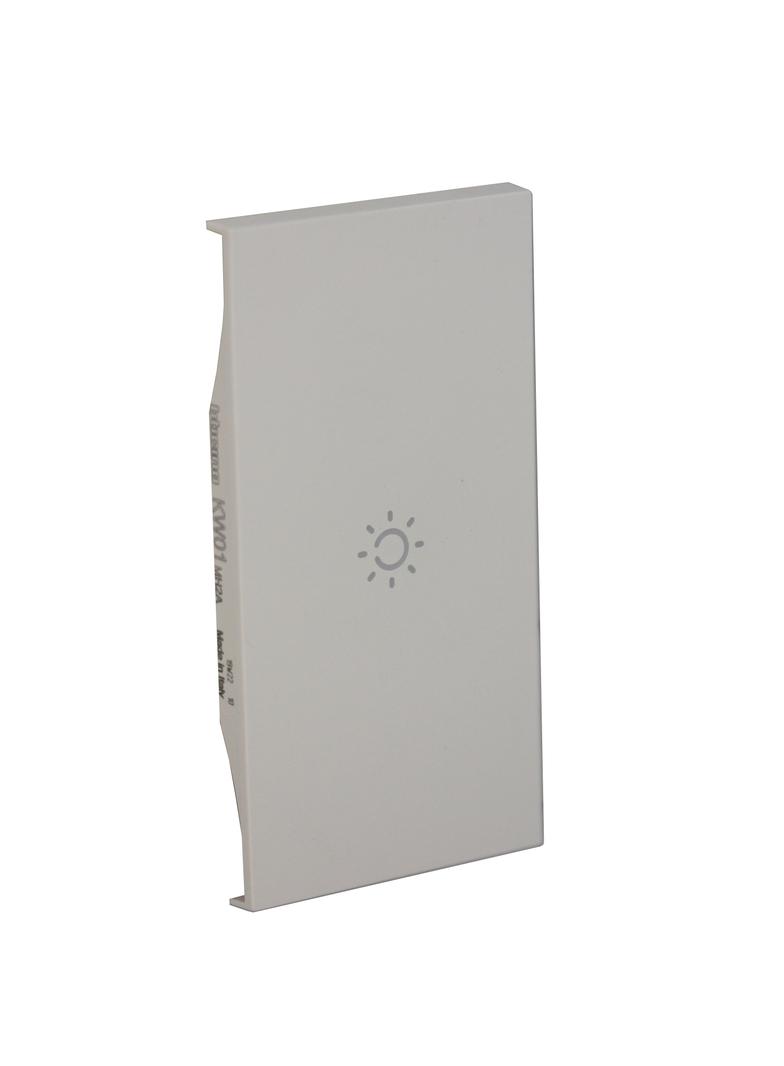 LIVING NOW 'MY HOME' - KLAWISZ Z SYMBOLEM  ŚWIATŁO  - 2 MODUŁY - BIEL, Bticino