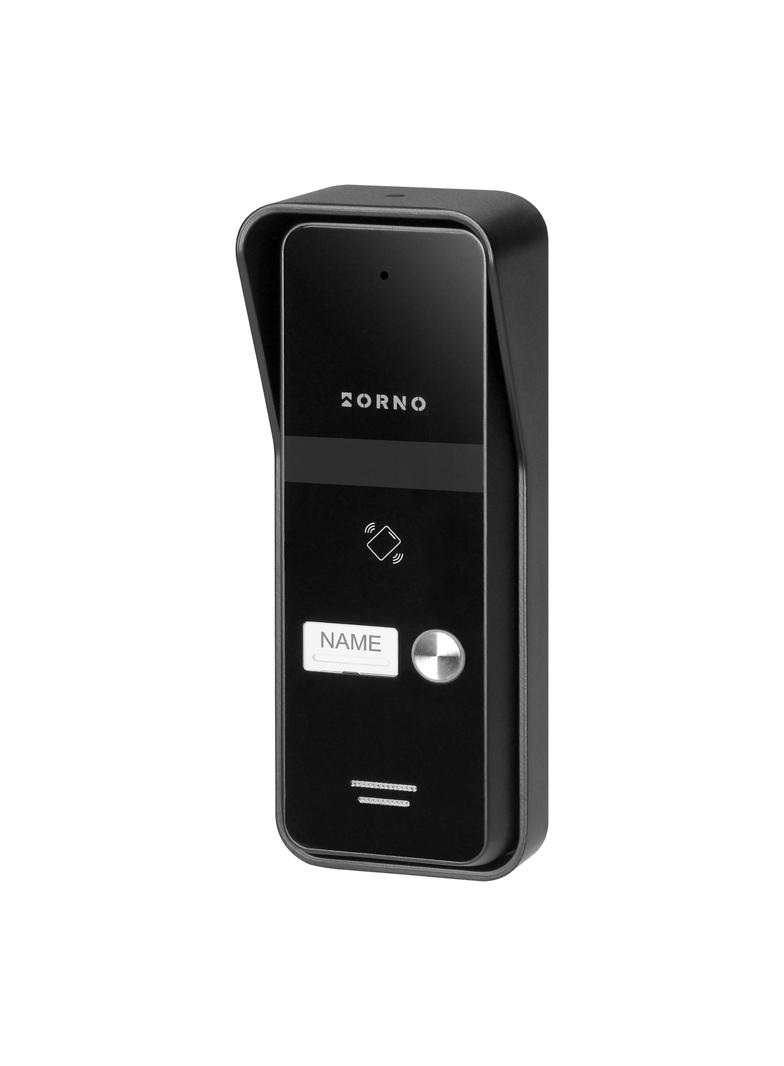 ENIR, zestaw domofonowy jednorodzinny, 2-żyłowy, z czytnikiem breloków, biały