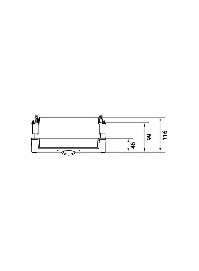 univers N 300x250mm podzespół dla wyłącznika mocy H3+ P160 UK21LH0 HAGER
