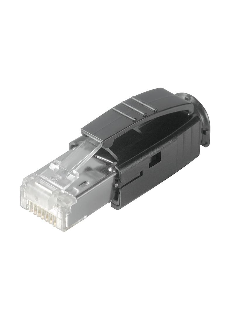IE-PS-RJ45-TH-BK Złącze wtykowe sieciowe modułowe, nr katalogowy 1963590000