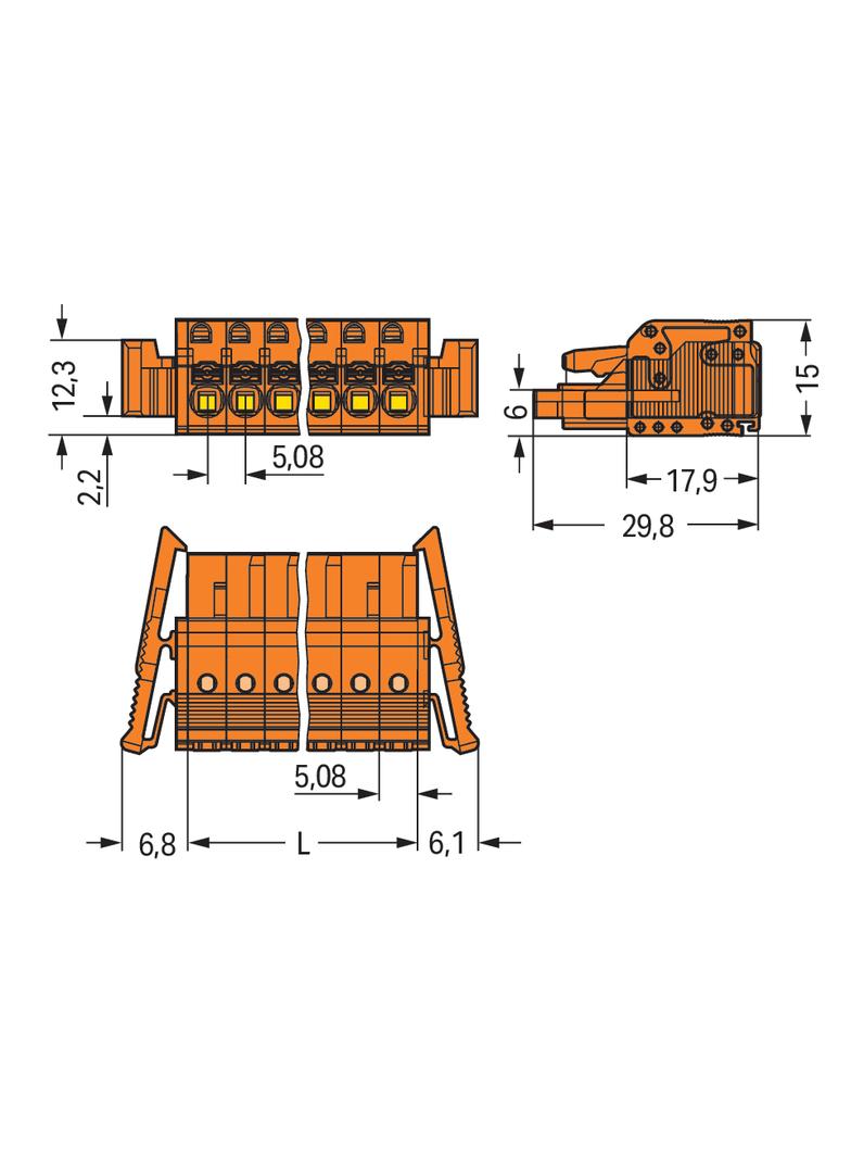 1-przewodowe gniazdo