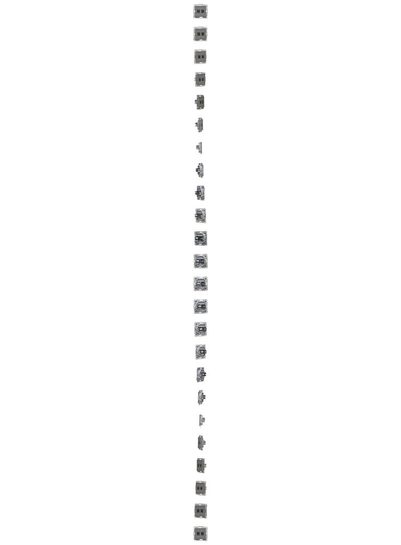 Simon 55 Gniazdo komputerowe RJ45 kategoria 5e + telefoniczne RJ12 Grafitowy mat T5F.01/116 KONTAKT