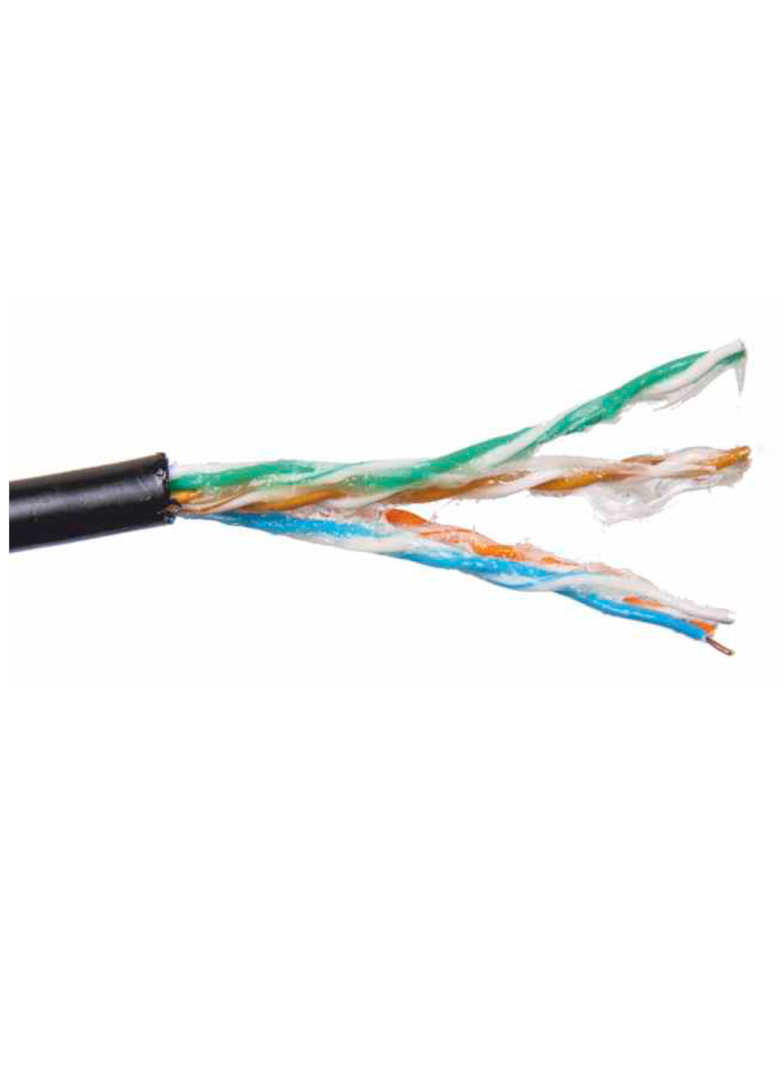 Kabel SecurityNET U/UTP kat. 5e zewnętrzny, żelowany PE 305m