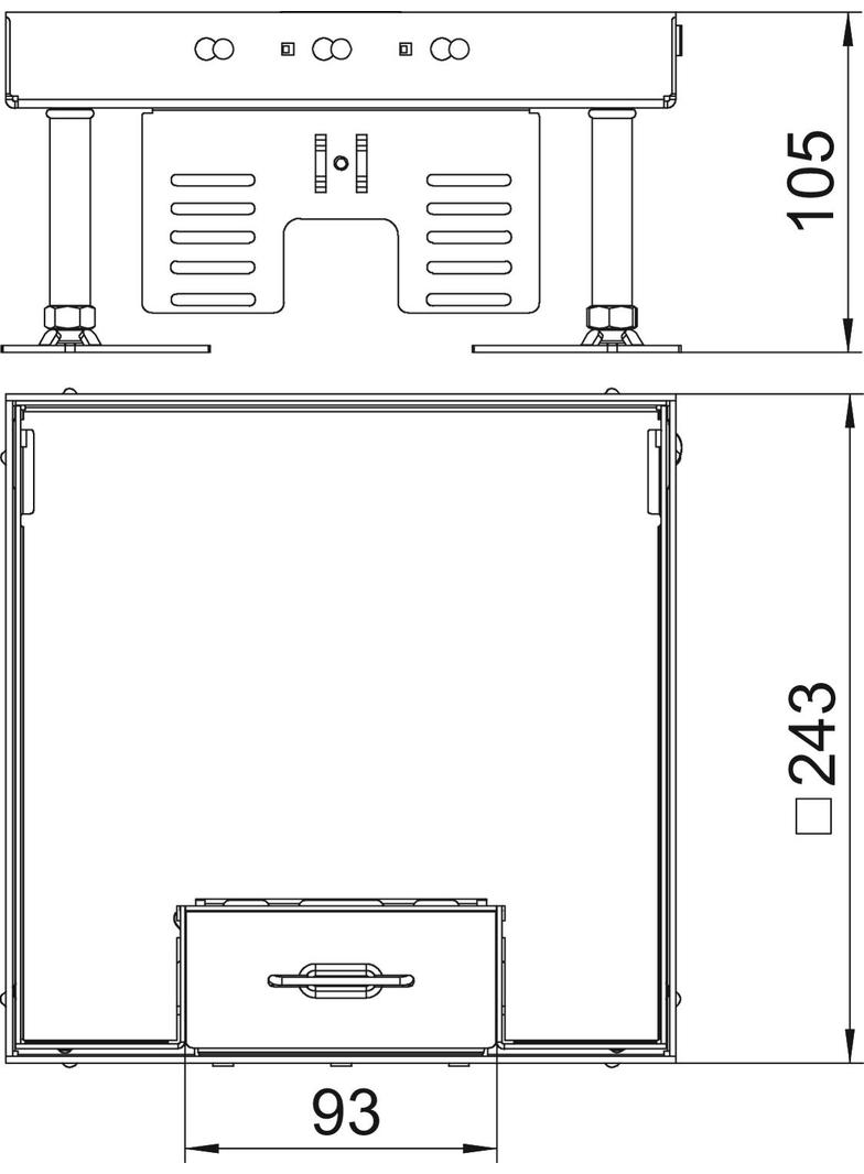 RKSN2 9 VS 20, Kaseta kwadratowa