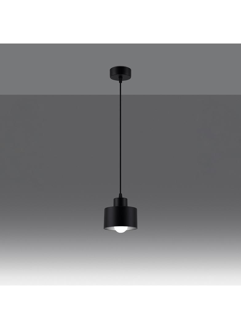 Sollux Lampa wisząca SAVAR 1 czarna SL.1132