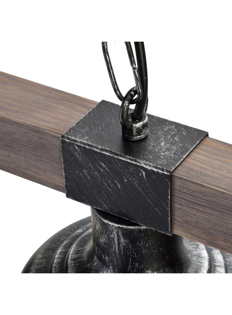 Milagro lampa wisząca Faro 2xE27 czarna MLP6242