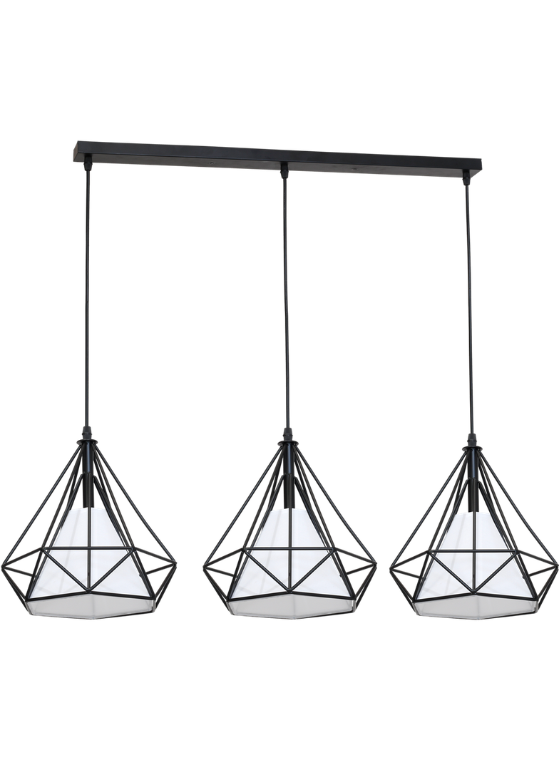 Milagro lampa wisząca Triangolo 3xE27 ML162